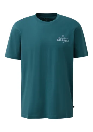 qs - T-Shirt petrol - Gr. - M