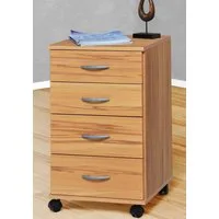 VOGL Möbelfabrik Rollcontainer Barrie, Bürocontainer, (1 St), verschiedene Ausführungen, mit Schubladen, Höhe 67 cm, Made in Germany