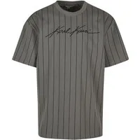 Karl Kani T-Shirt Karl Kani Autograph Pinstripe Jersey Boxy T-Shirt (1-tlg)
