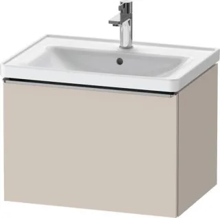 Duravit D-Neo Waschtischunterbau wandhängend Taupe Matt 634x452x440 mm - DE4254070910000 DE4254070910000