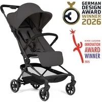 Hauck Kinder-Buggy Lite N Care - Dark Anthracite, leichter Sportwagen Reisebuggy faltbar mit Liegefunktion bis 22 kg