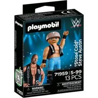 Playmobil® WWE "Stone Cold" Steve Austin (71959), WWE Konstruktions-Spielset, Made in Europe