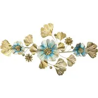 moebel-direkt-online Wanddekoobjekt Moni, aus Metall, Ginko-Blüten und Blätter
