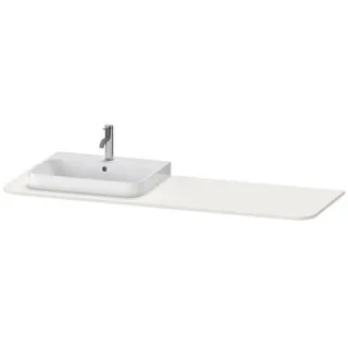 Duravit Happy D.2 Plus Konsole Nordic Weiß Seidenmatt 1600x550x16 mm - HP031HL3939 HP031HL3939