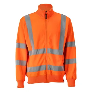 MASCOT Maringa Sweatshirt mit Reißverschluss SAFE CLASSIC Hi-vis Orange S - 50115-950-14-S