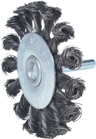 KS Tools Stahldrahtrundbürste 0,3mm, Ø 75mm - 340.0038