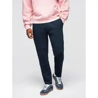 OMBRE Sweathose Herren-Jogginghose mit geradem Bein und Gummidetails