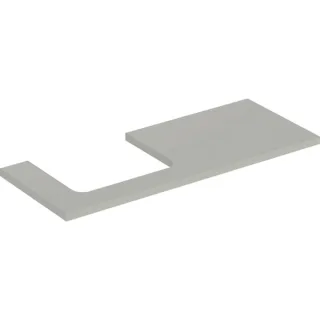 Geberit ONE Waschtisch-Platte, Ausschnitt links, für Aufsatzwaschtisch 505305007