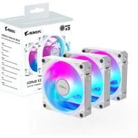 AORUS EZ CHAIN FAN 120, Gehäuselüfter weiß, 3er Pack, 120 mm