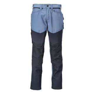 MASCOT Herren Hose mit Knietaschen CUSTOMIZED Steinblau / Schwarzblau 54 - 22479-230-85010-82C54