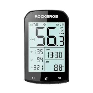 ROCKBROS M1 GPS Bicycle Computer 5.0 ANT Bluetooth Waterproof Wireless Bike Speedometer Bicycle Odometer Stopwatch Bike