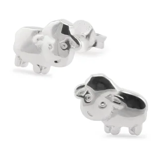 Schaf Ohrringe aus 925 Silber