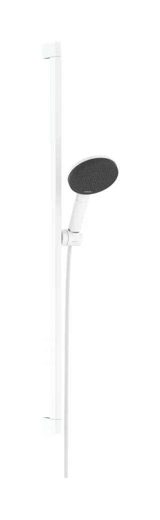 Hansgrohe Brauseset Raindance Alive Select S 125 3jet EcoSmart Unica 900mm mattweiss, 24601700 24601700