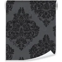 Wallarena Fototapete Vliestapete Abstrakt Ornamente Glamour Modern 50cm×10m, glatt, 50 x 1000 cm