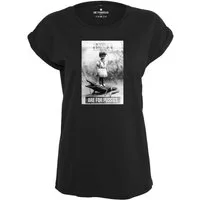 Be Famous Print-Shirt Classic Roll Up Pussies (1-tlg., keine)