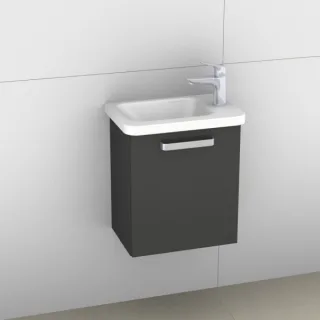 Artiqua 412 Waschtischunterschrank für Tonic II K0875, K0876, Anthrazit Hochglanz, 412-WUT-I46-R-701 412-WUT-I46-R-7015-51
