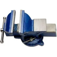 VaGo-Tools Schraubstock Schraubstock Werkbankschraubstock 125mm drehbar