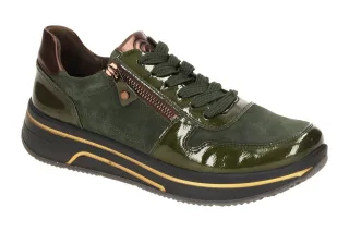 ara 12-27540 SAPPORO 3.0 Damen Halbschuhe Gr?n forest/fango/mocca - weich gep...