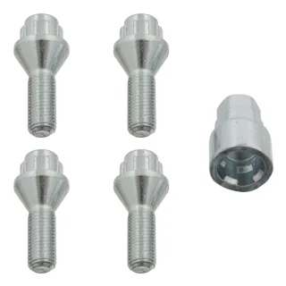 Febi Radschraubensatz abschlie?bar BMW Dacia Fiat Ford Mini Renault Suzuki