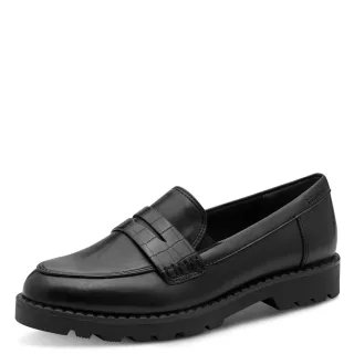 Tamaris - Da.-Slipper black matt - Gr. - 38