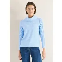CECIL Langarmshirt aus strecthigem Viskosematerial