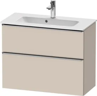 Duravit D-Neo Waschtischunterbau wandhängend Taupe Matt 810x372x625 mm - DE4369070910000 DE4369070910000