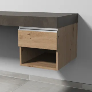 Sanipa Anbau-/Solitärschrank 2morrow (L2350) 340x350x520 Eiche-Natural-Touch, L235085 L235085
