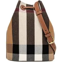 BURBERRY Umhängetasche Bucket Bag Small Bucket Check 80840451