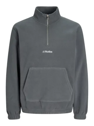 JACK&JONES - JJESOHO HALF ZIP FLEECE SN - Gr. - L