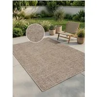 OTTO home Teppich Lennor, In- und Outdoor geeignet, Balkon, Camping, rechteckig, Höhe: 8 mm, Wetterfest & UV-beständig, meliert, Sisal-Optik, Esszimmer, Wohnzimmer