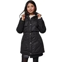 LIPSY Steppmantel Lipsy Leichte gesteppte Regenjacke mit Zebramuster (1-tlg)