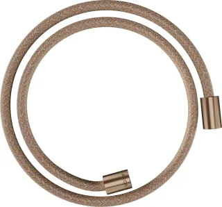 Hansgrohe Textilbrauseschlauch Axor 1250mm mit zylindrischen Muttern, brushed red gold, 28228310 28228310