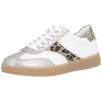 Remonte Sneaker Freizeitschuh, Halbschuh, Leo-Sneaker mit Wechselfußbett