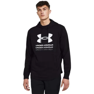 Under Armour - Kapuzenpullover für Herren, Sweatshirt-Stoff (Schwarz)