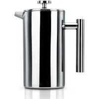 Intirilife Kaffeekanne, (1-St), Kaffeekanne Edelstahl 1l Kaffeebereiter französisches Pressensystem