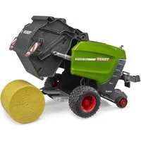 Bruder® Spielzeug-Traktor Spielfahrzeug Anhänger Fendt Rundballenpresse Rotana 180V 02038