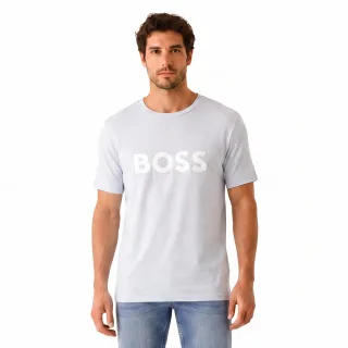Herren Regular Fit Kurzarm Baumwoll-T-Shirt 50491706