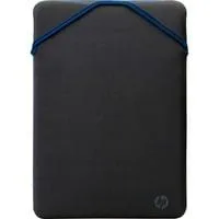 Wendeschutzhülle, Notebookhülle schwarz/blau, bis 39,6 cm (15,6")