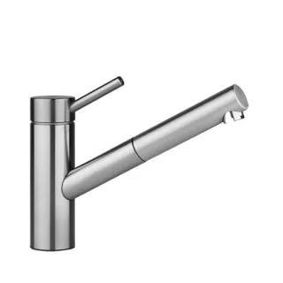 KWC Hebelmischer INOX Auszugauslauf, A230, Edelstahl,121513 121513