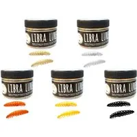 Libra Lures Kunstköder LIBRA LURES - CHEESE - Starterset Larve 1 - 5 er Set - Forellenköder, (Libra Lures Starterset Larve 1, 5-St. 5 Dosen), Intensives Käsearoma für hohe Lockwirkung