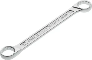 HAZET Doppel-Ringschlüssel Außen-Doppel-Sechskant-Tractionsprofil - 610N-21X23