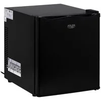 ADLER EUROPE Kühlschrank AD 8089, 38 cm hoch, 45 cm breit, Mini Kühlschrank für Getränke Snacks Kosmetik, schwarz