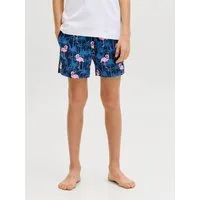 Jack & Jones Junior Badeshorts JPSTMAUI VIBES NOVELTY AOP SWIM SH JNR