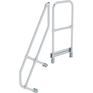 Munk Zweiter Handlauf für Treppe mit Plattform 60° - 600584