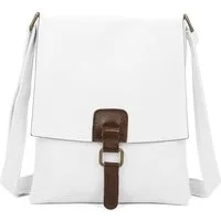 ITALYSHOP24 Schultertasche Damen Tasche Messenger Cross Over Body Bag Umhängetasche Modern Style, Highlight City Shopping Begleiter, für Tablet, Geldbörse Handy & mehr