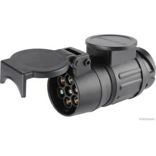 Elparts Adapter Steckdose 13-polig auf 7-polig