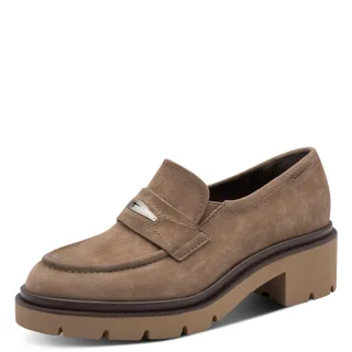 Tamaris - Da.-Slipper tan - Gr. - 39