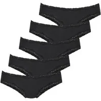 Vivance Brasilslip (5er-Pack) aus elastischer Baumwolle