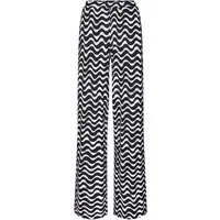 Pastunette Jerseyhose Damen Sommer Hose weit (1-tlg) Modisches Design