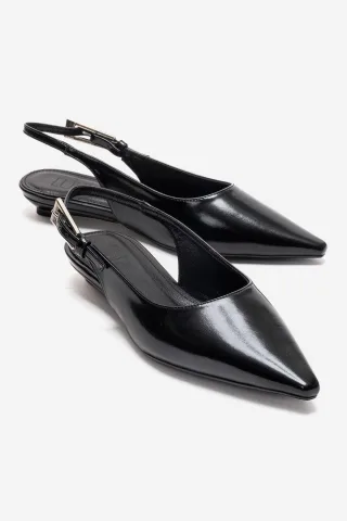 Jenna Slingback Pumps mit Spitzer Zehenpartie
